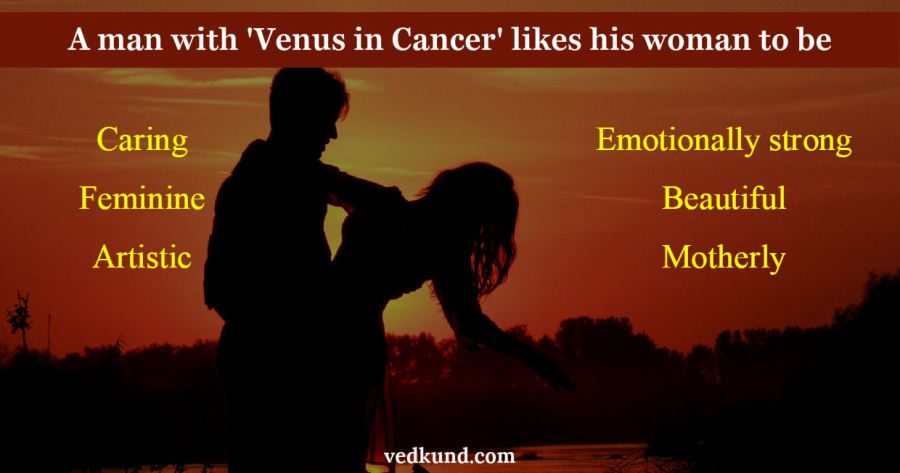 Cancer Venus Man Astrology